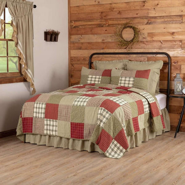 Prairie Winds King Quilt 110Wx97L VHC Brands - The Fox Decor